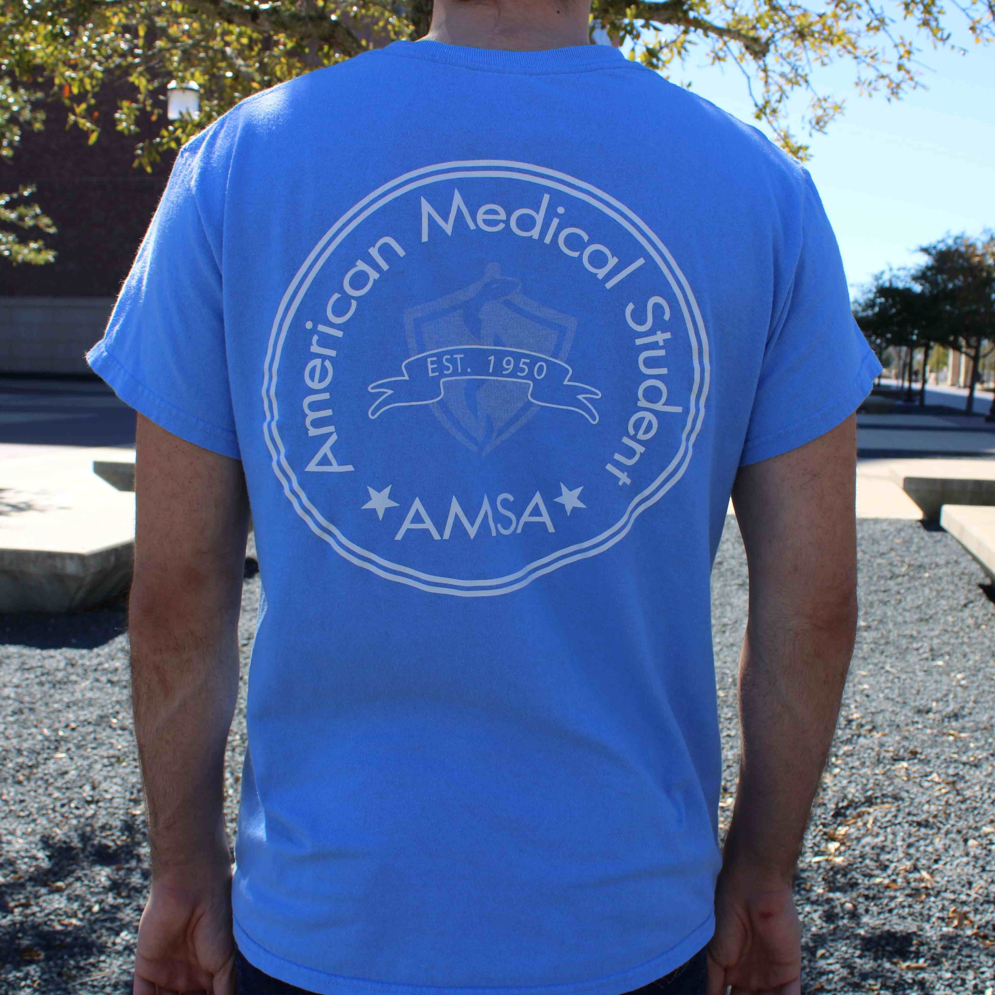 Light Blue AMSA T-Shirt